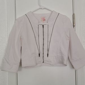 White denim jackets